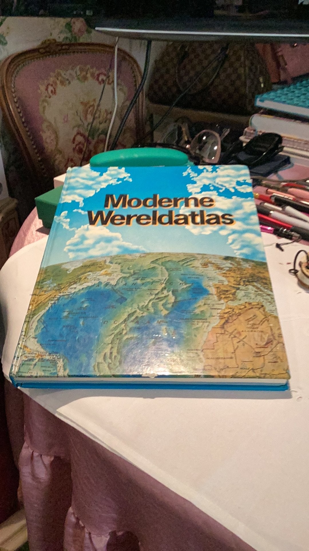 Wereldatlas, Verzenden, Zo goed als nieuw, 1800 tot 2000, Landkaart