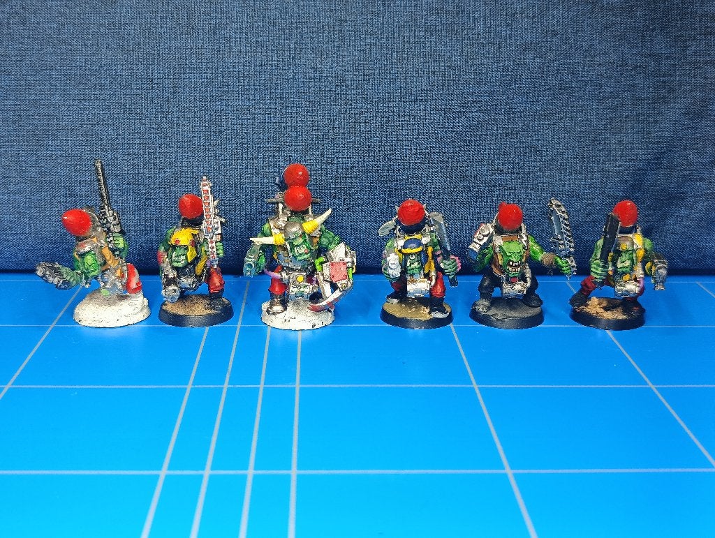 Warhammer 40k Stormboyz Set 2 Old Orks, Hobby en Vrije tijd, Gebruikt, Warhammer, Ophalen of Verzenden, .