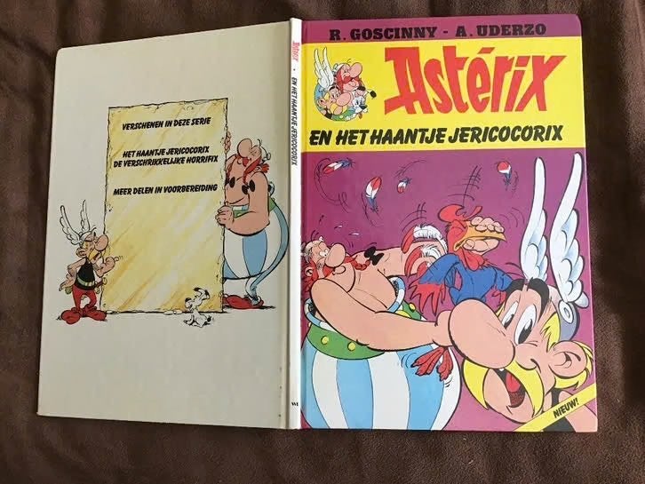 Asterix en het haantje Jericocorix door Goscinny en Uderzo., Boeken, Stripboeken, Eén stripboek, Ophalen of Verzenden, Zo goed als nieuw