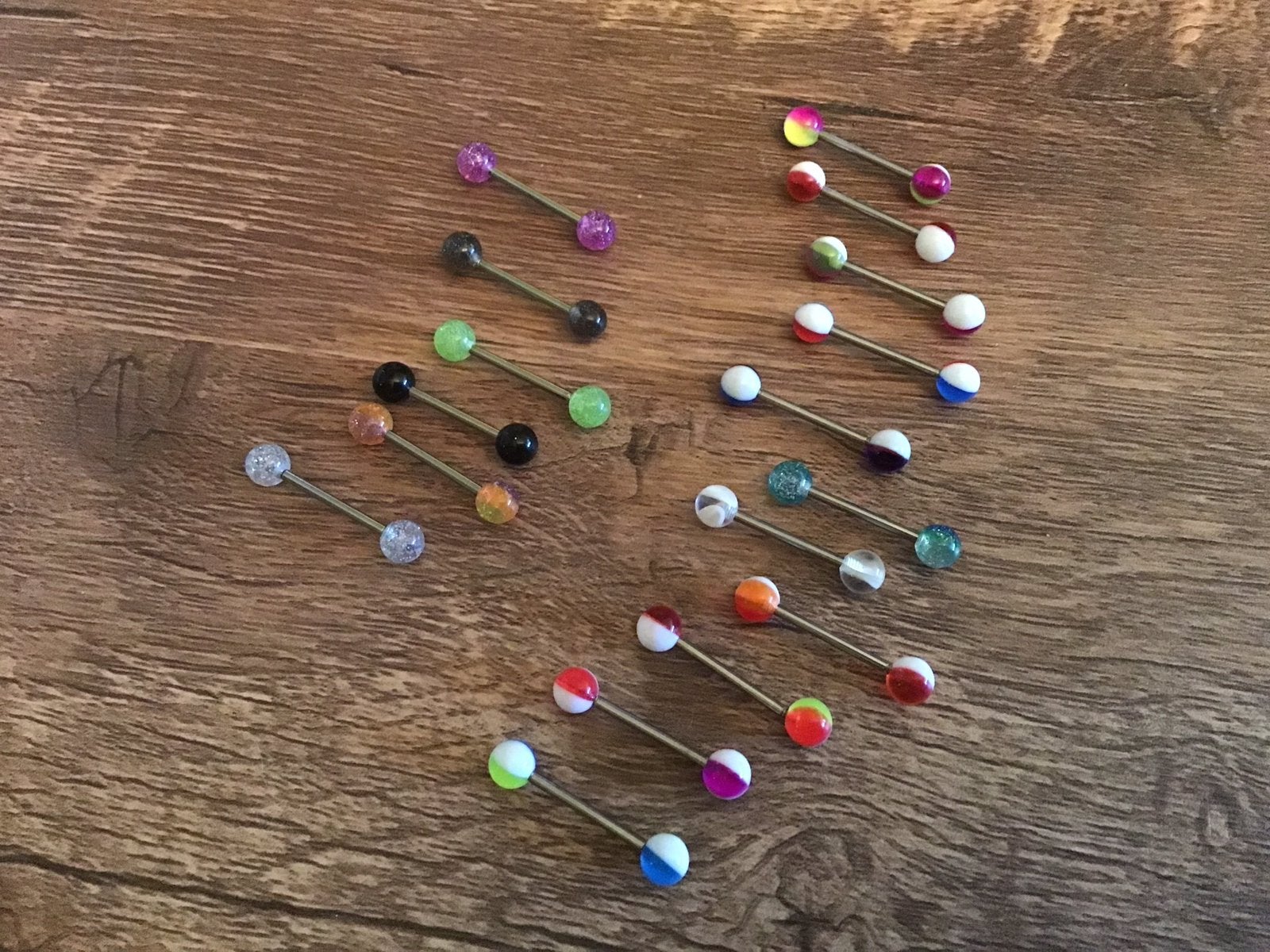 Nieuwe piercings. Tong, navel, wenkbrauw, Ophalen of Verzenden, Nieuw, Staal