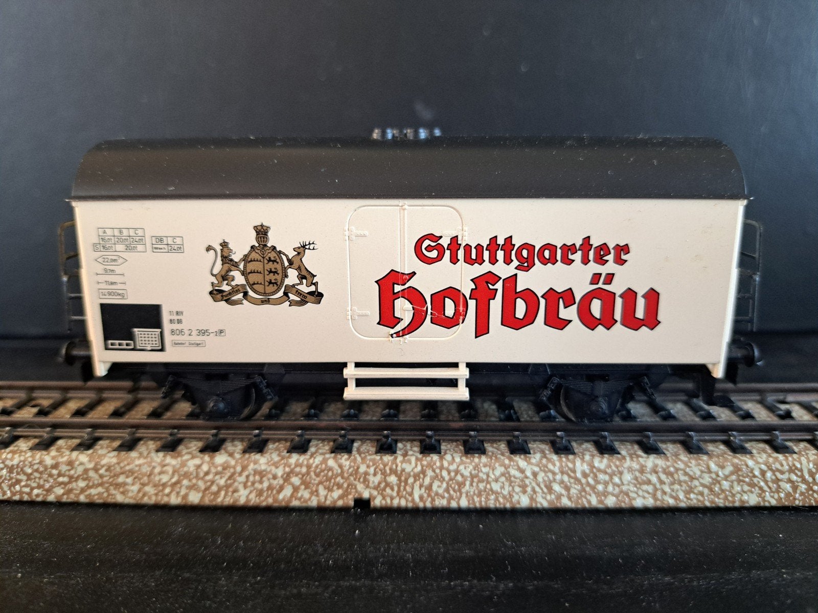 Märklin H0 4439 Stuttgarter Hofbräu wagon, goede staat, Ophalen of Verzenden, Zo goed als nieuw, Wagon, Märklin