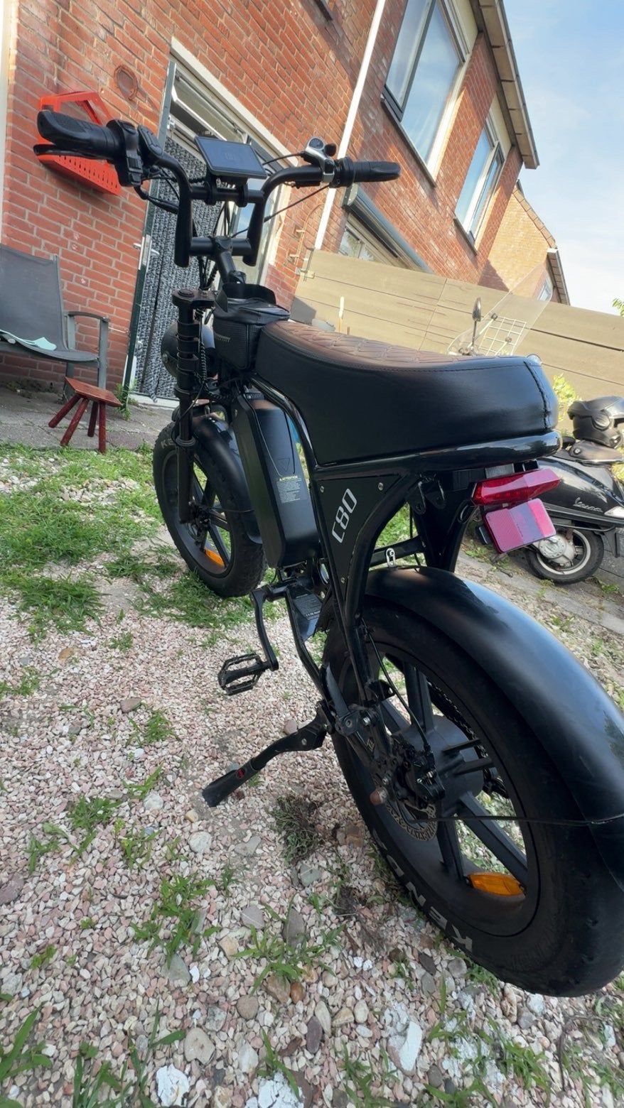 C80 fatbike goeie kwaliteit 4482 km gereden, Zo goed als nieuw, 59 cm of meer, 30 tot 50 km per accu, Ophalen