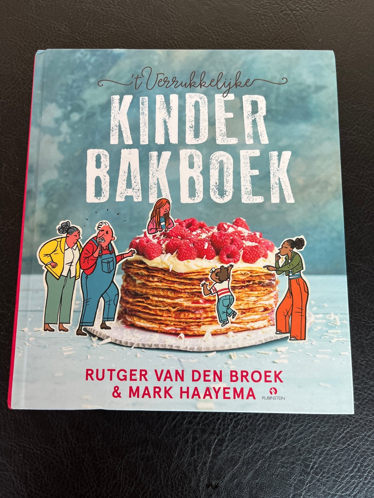 Het Verrrukkelijke Kinder Bakboek - Rutger van den Broek, Ophalen of Verzenden, Zo goed als nieuw, Overige gebieden, Taart, Gebak en Desserts