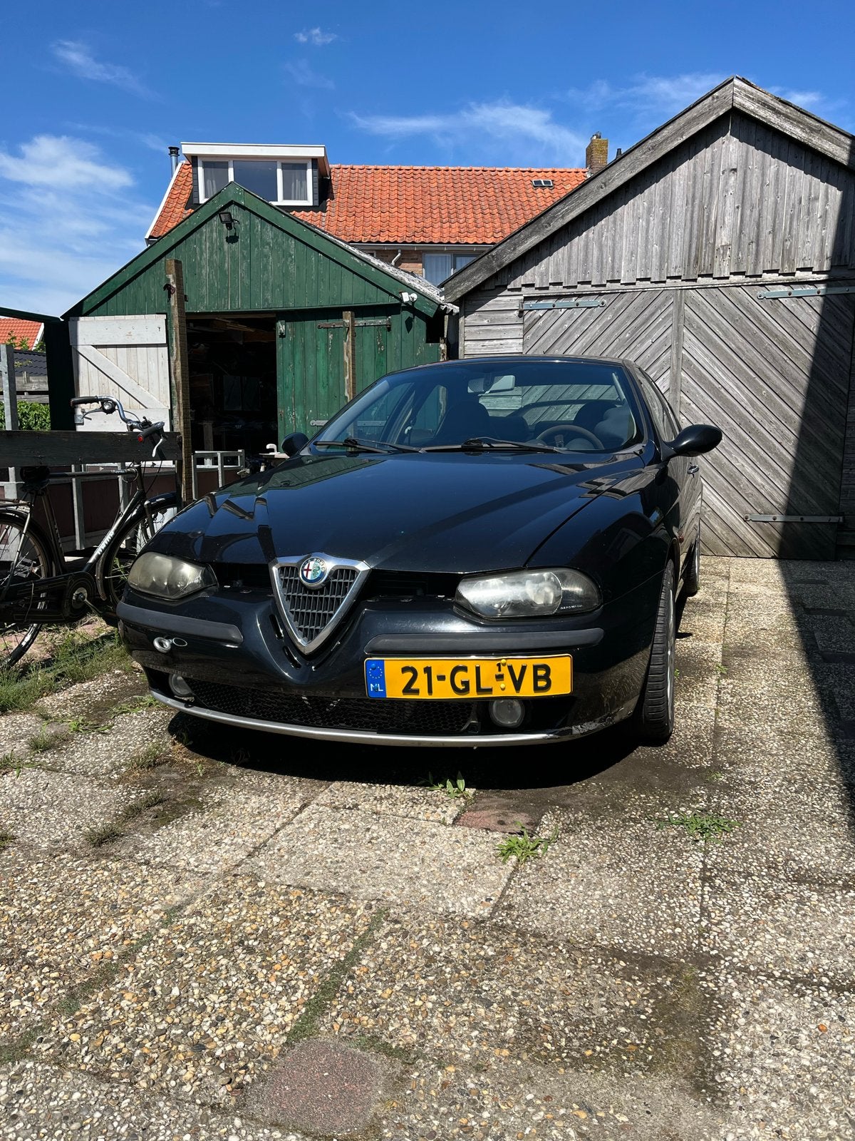 Alfa Romeo 156 - Novitec 1.8 Turbo, Voorwielaandrijving, 4 cilinders, Zwart, Particulier