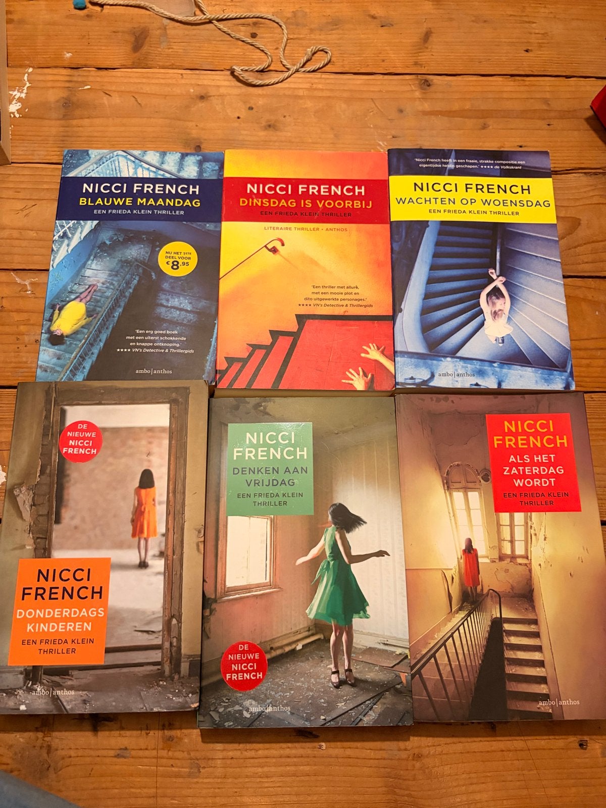 Nicci French - Frieda Klein Thriller Serie (6 boeken), Boeken, Ophalen of Verzenden, Zo goed als nieuw