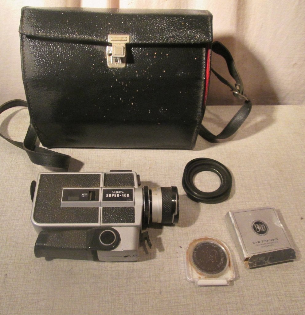 Retro Filmcamera - Yashica Super-40K, Ophalen of Verzenden, 1960 tot 1980, Filmcamera