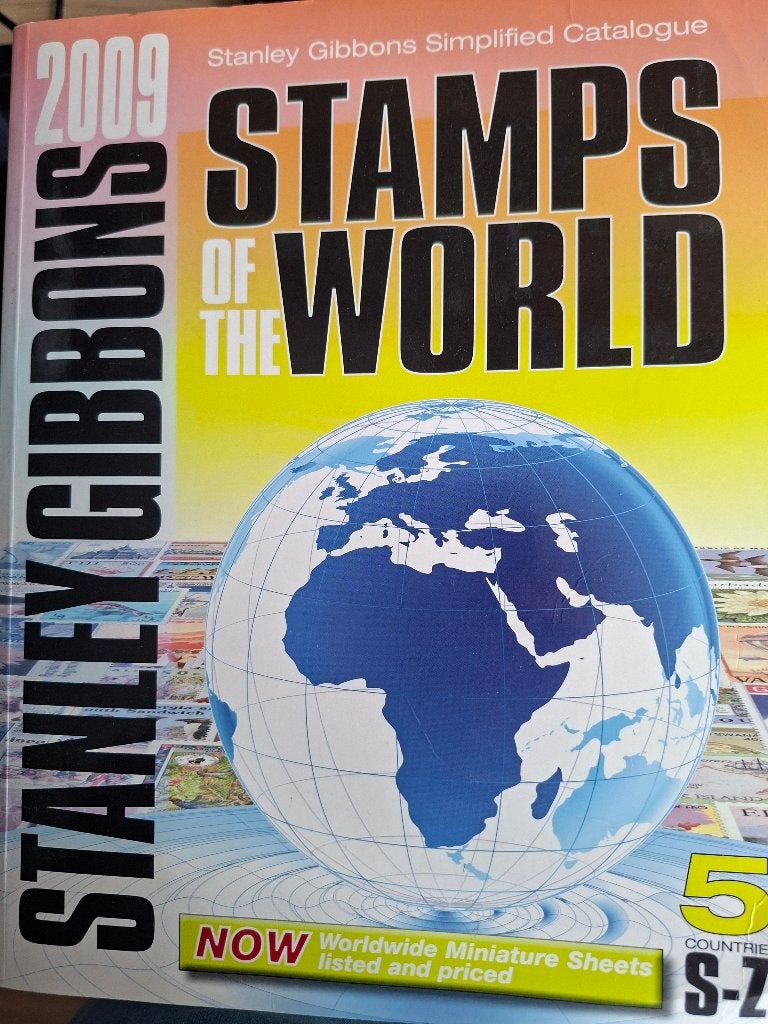 Stanley Gibbons postzegelcatalogus in 5 delen (wereld), Ophalen, Catalogus