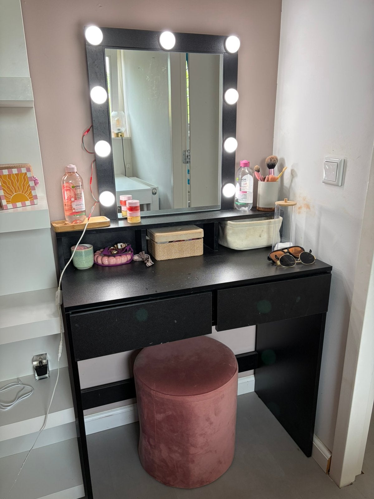 kaptafel met werkend licht, Ophalen, Gebruikt, 50 tot 100 cm, Minder dan 100 cm