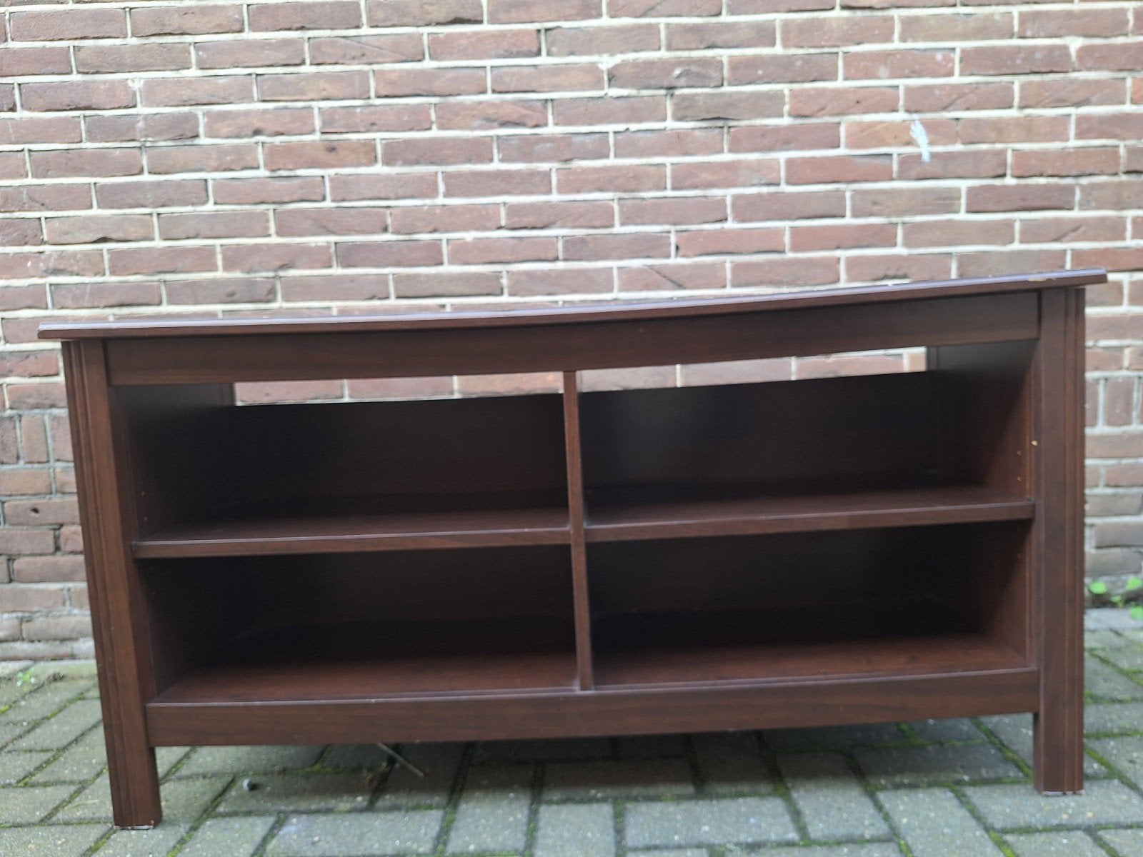 Donkerbruin TV-meubel / dressoir met opbergruimte, Ophalen, Gebruikt