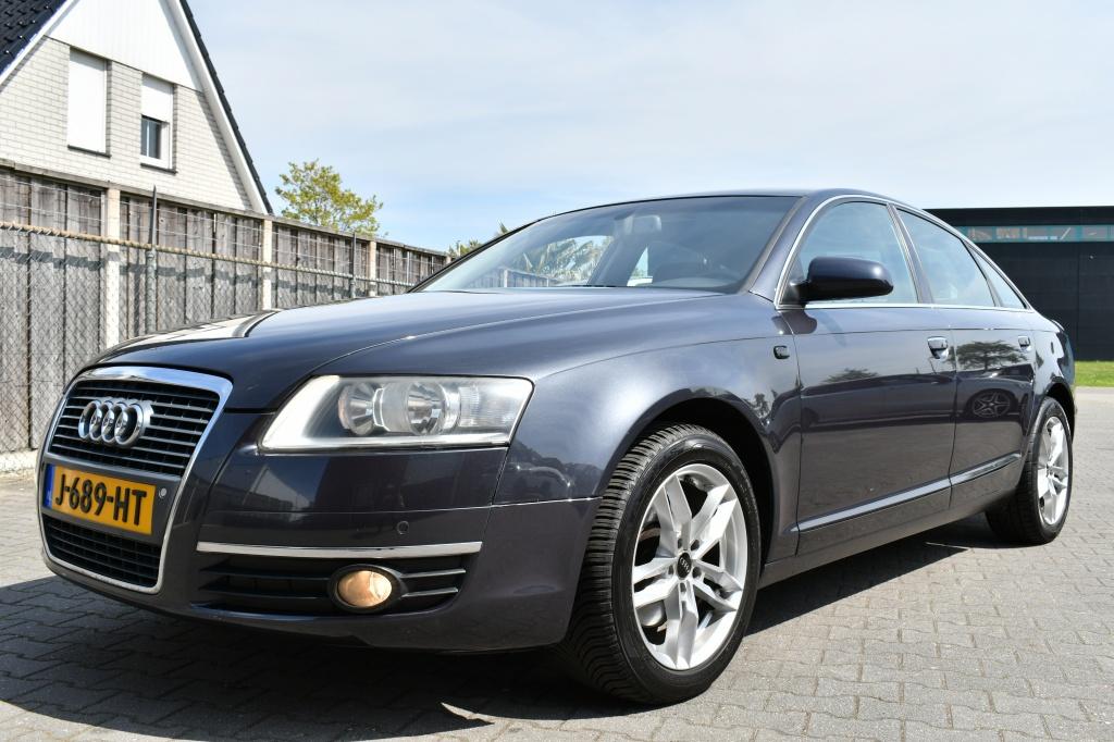 Audi A6 Limousine 2.4 V6 Nieuwe APK Clima | Stoelverwarming, Auto's, Audi, Stof, Gebruikt, Bedrijf, Handgeschakeld