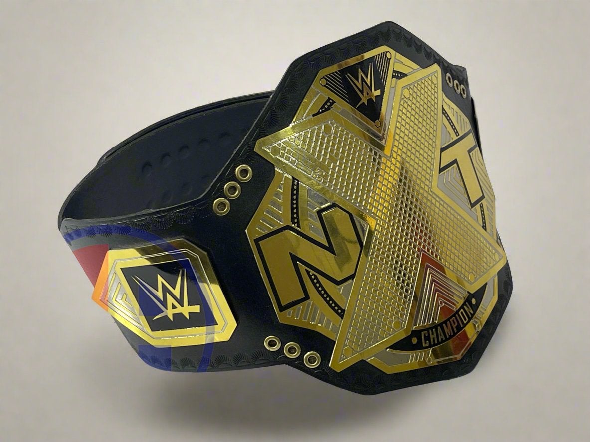 WWE NXT Championship Title Leer Belt Adults - One Size, Overige, Vechtsportmateriaal, Nieuw, Ophalen of Verzenden