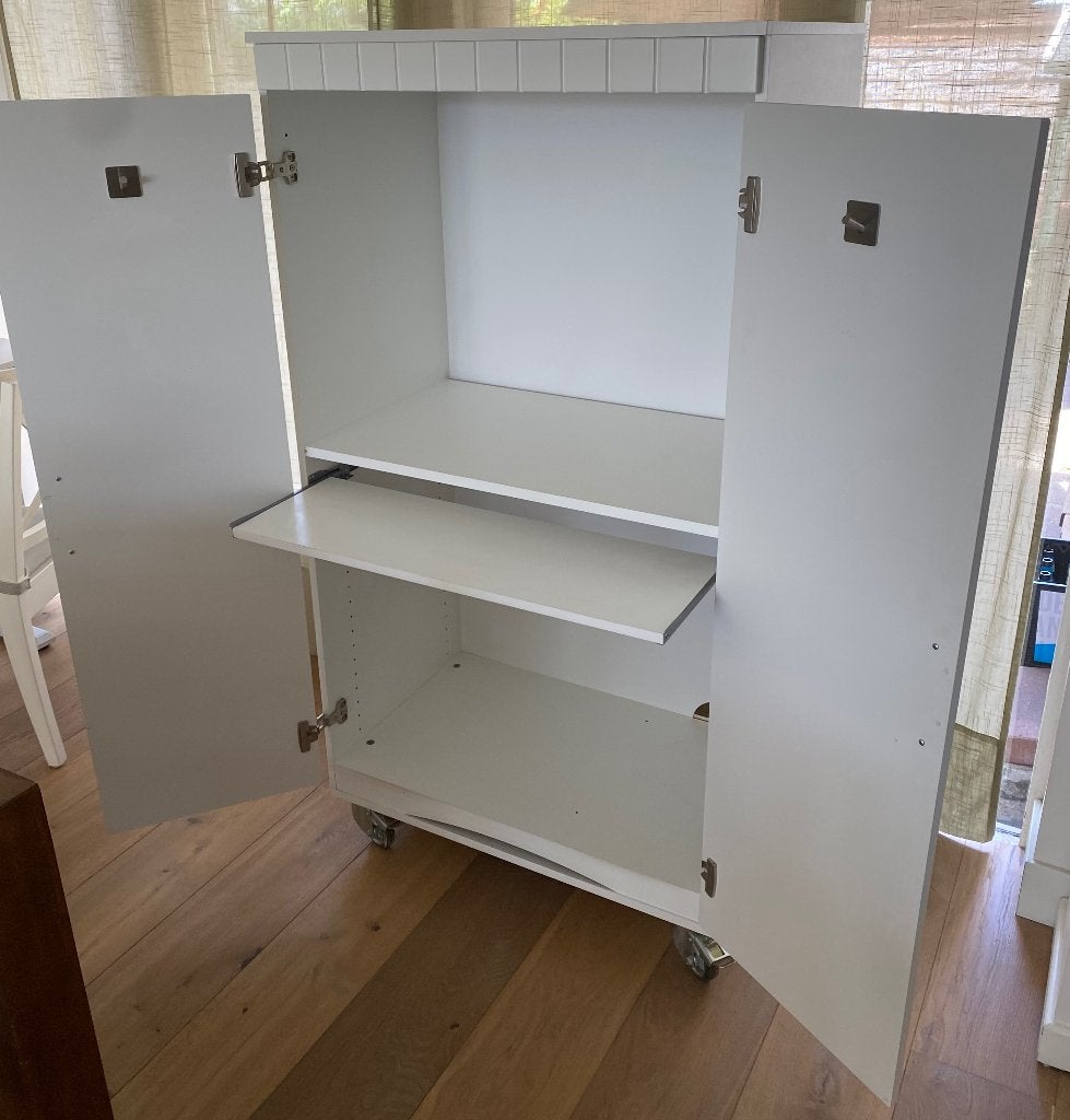 Computerkast wit, Ophalen, Gebruikt, 70 tot 120 cm, 120 tot 170 cm
