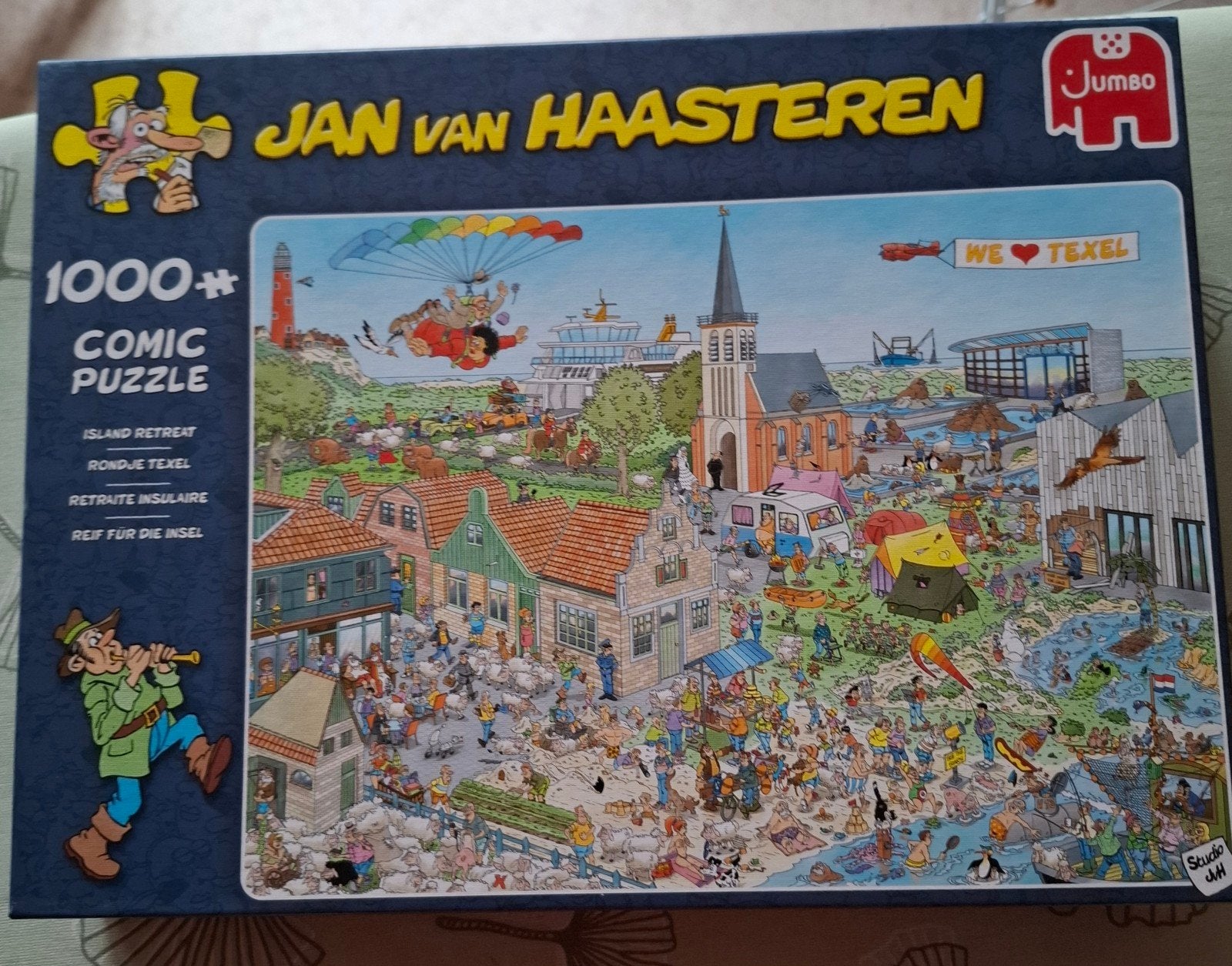 Jan van Haasteren, Ophalen, 500 t/m 1500 stukjes, Zo goed als nieuw
