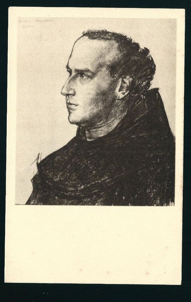 Jan Toorop Z22, Ophalen of Verzenden, Voor 1920, Ongelopen, Sterren en Beroemdheden