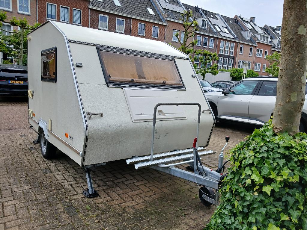 caravan Kamath type 305, Caravans en Kamperen, Standaardzit, Dwarsbed, Tot en met 2, Particulier