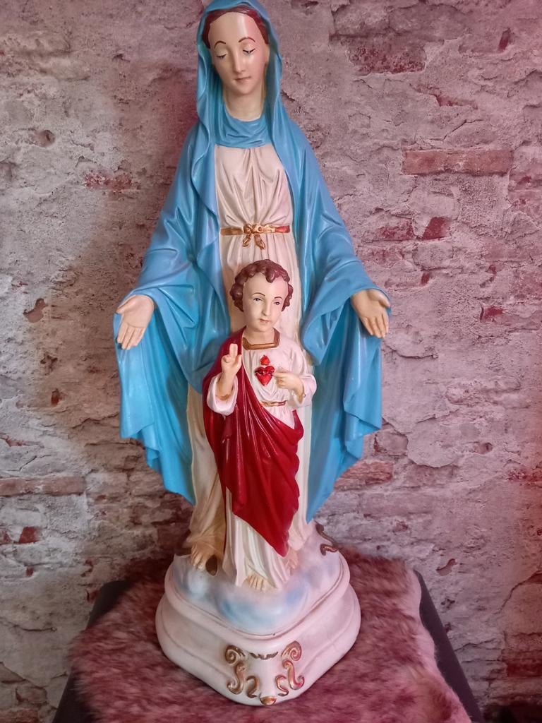 Antiek kerkbeeld Maria met Jezus, Antiek en Kunst, Ophalen