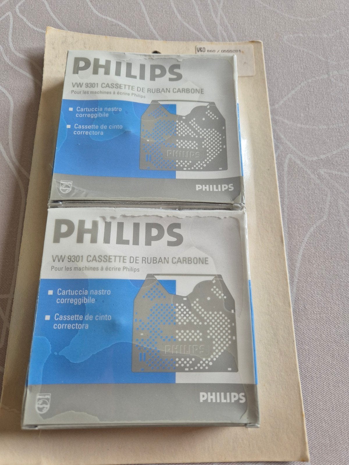 Philips inktlintcassette 2x type VW9301, Diversen, Typemachines, Ophalen of Verzenden