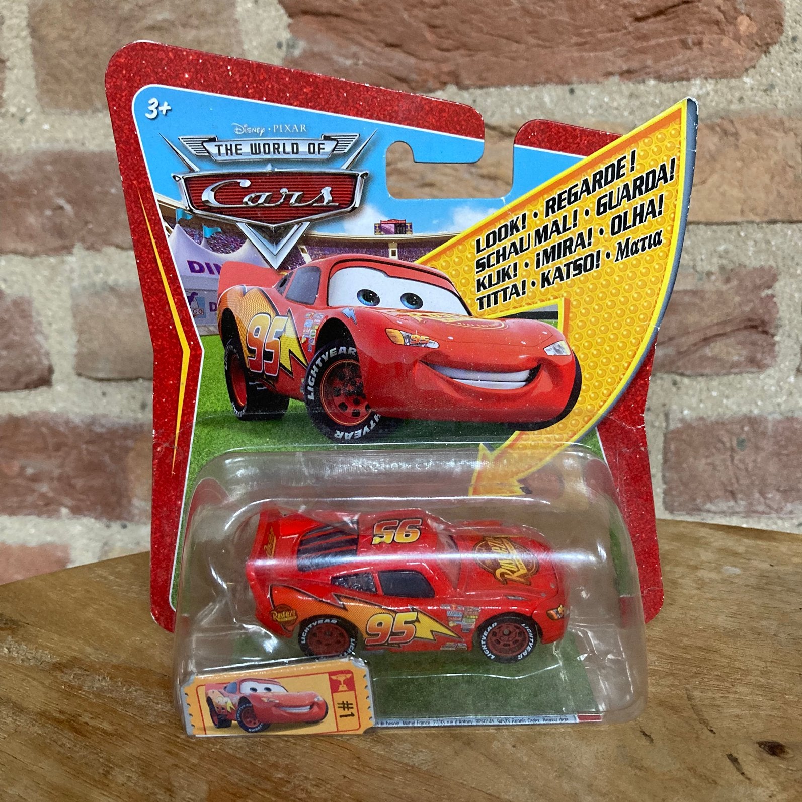 Disney Cars Bliksem McQueen metalen speelgoedauto, Ophalen of Verzenden, Zo goed als nieuw