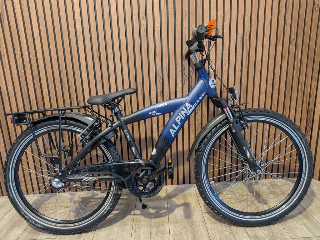 Nieuwe Alpina Yabber 24 inch jongensfiets, Terugtraprem, 24 inch, Alpina, Versnellingen