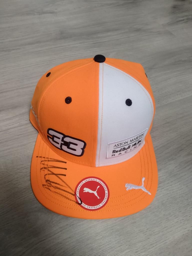 Gesigneerd Max Verstappen cap/pet Spa., Ophalen of Verzenden, Nieuw, Formule 1