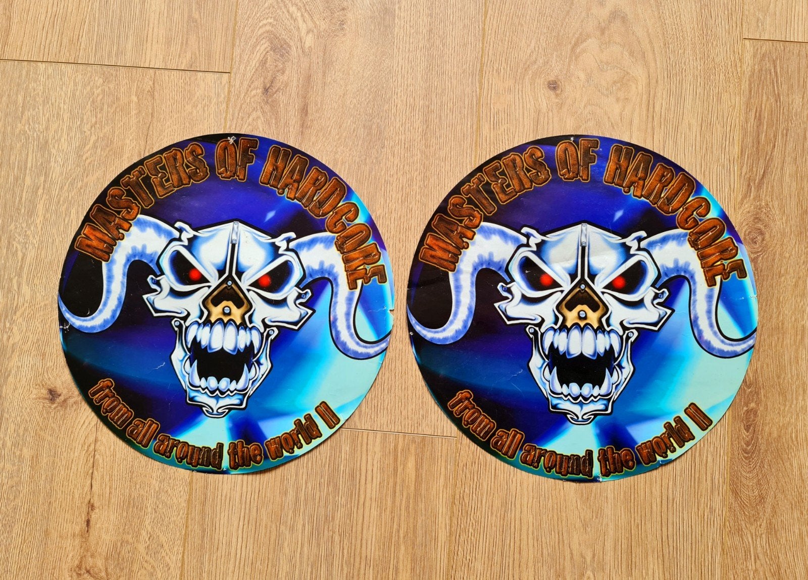 Masters of hardcore flyers 32cm, Ophalen of Verzenden