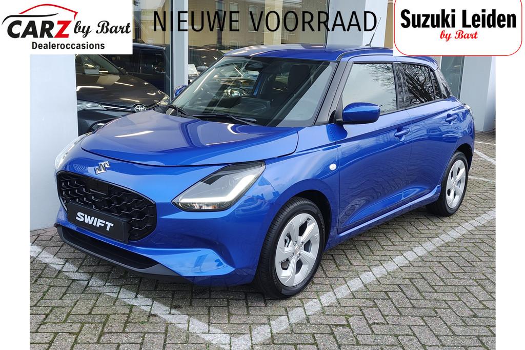 Suzuki Swift 1.2 SELECT SMART HYBRID Direct Leverbaar | Tot, Voorwielaandrijving, 12 maanden, Stof, Zwart