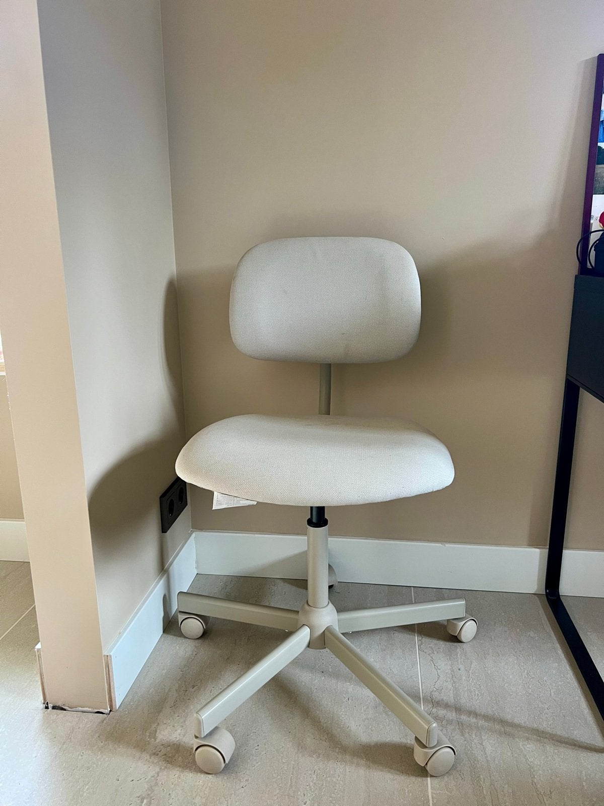 IKEA bleckberget bureaustoel - Beige, Ophalen, Gebruikt, Beige, Bureaustoel