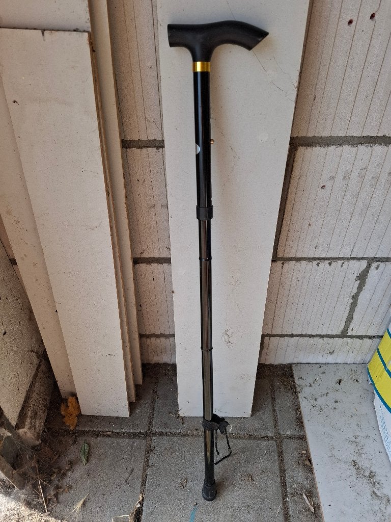 Wandelstok inklapbaar, Diversen, Ophalen of Verzenden, Verstelbaar, Gebruikt