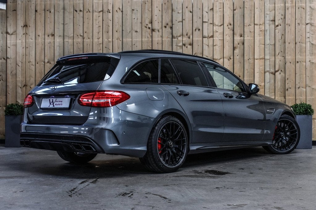 Mercedes-Benz C-klasse Estate AMG 63 S *Pano*Perf. Stoelen*B, Automaat, Achterwielaandrijving, Gebruikt, 8 cilinders