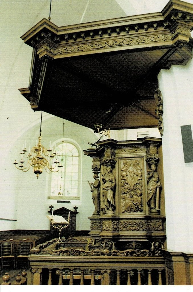 Uithuizermeeden, Interieur Herv. Kerk, Ophalen of Verzenden, Ongelopen, Groningen