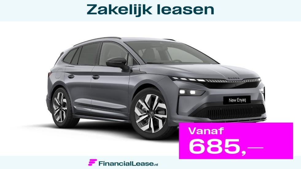 Skoda Enyaq 85 Sportline Tour Edition, Achterwielaandrijving, 510 min, 82 kWh, 286 pk
