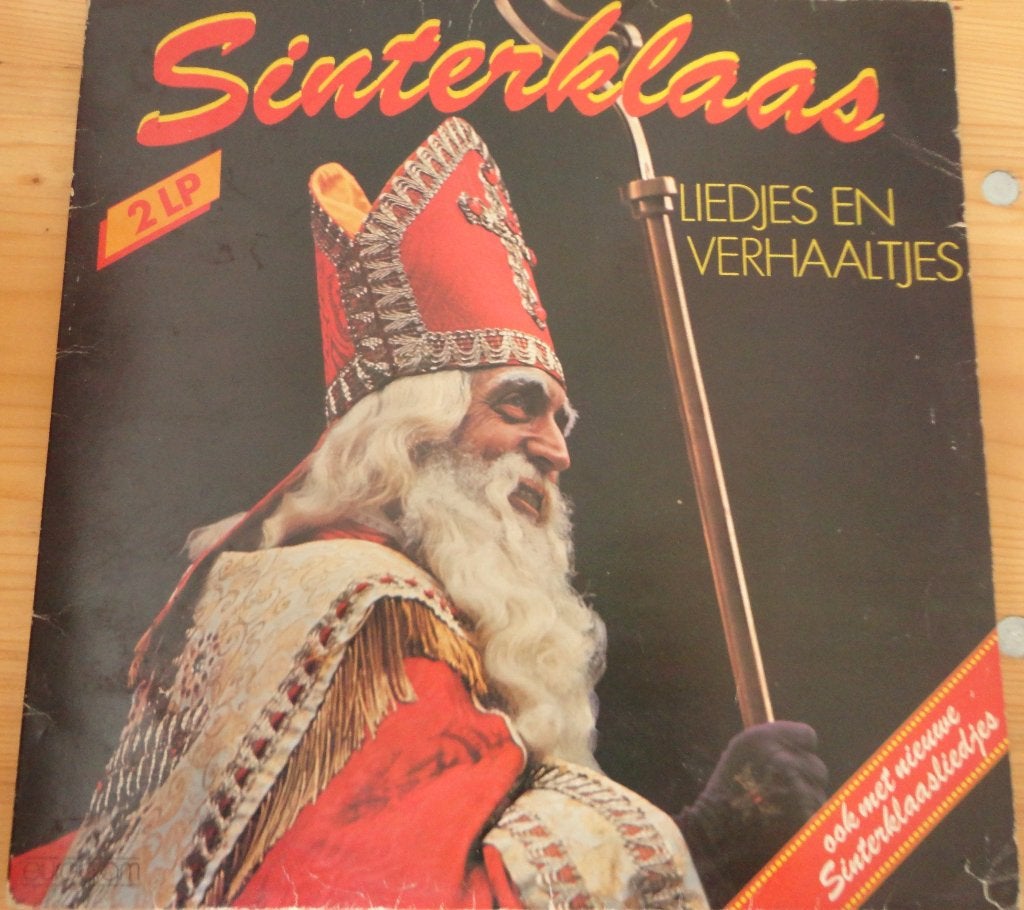 Sinterklaas - Liedjes en verhaaltjes ( 2-LP's, Gebruikt, Ophalen of Verzenden, Levenslied of Smartlap, 12 inch