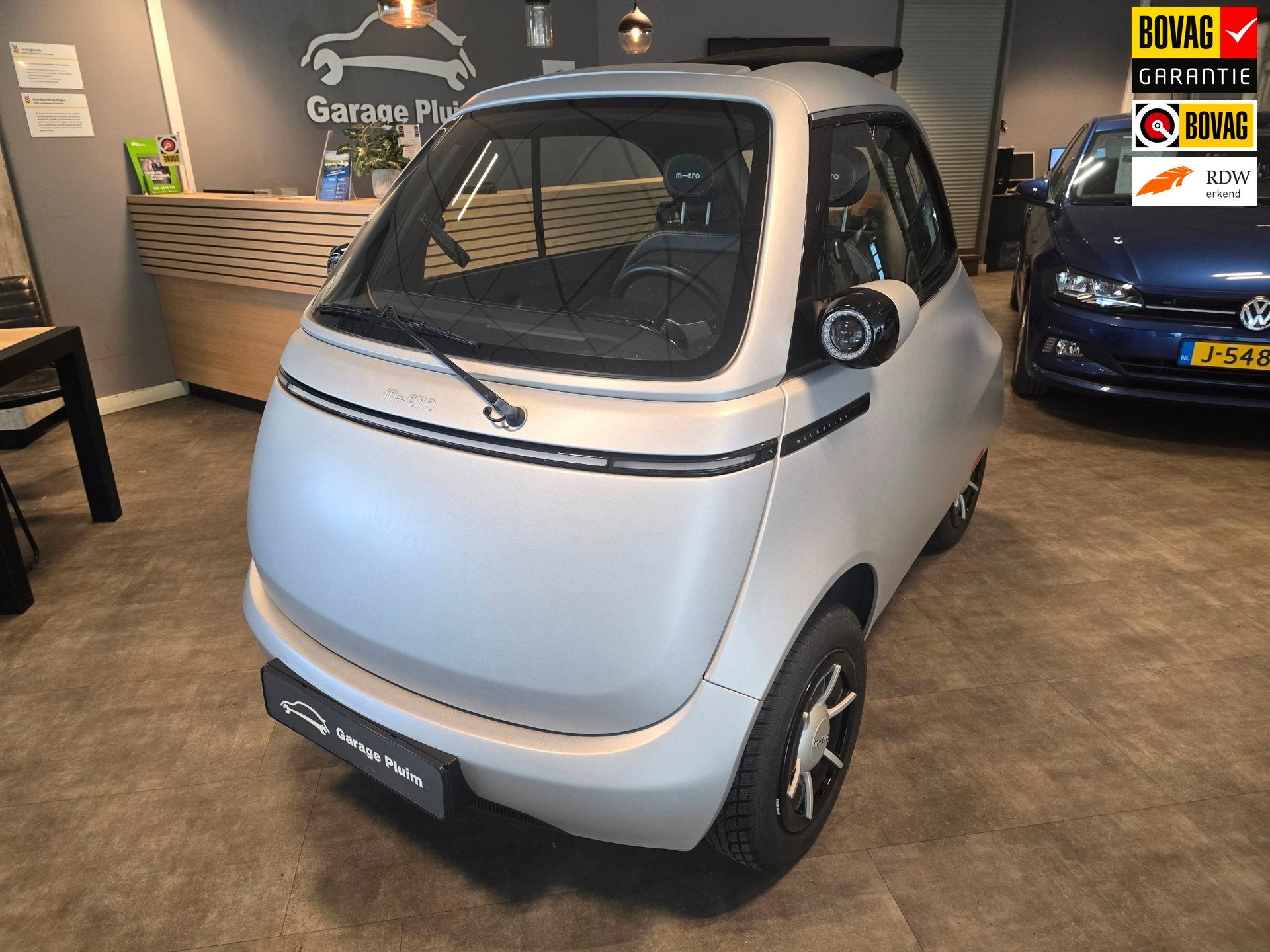 Micro Microlino Microlino Competizione 10.5 kWh L7 177 Km. 9, Auto's, Automaat, 177 km, Achterwielaandrijving, Gebruikt