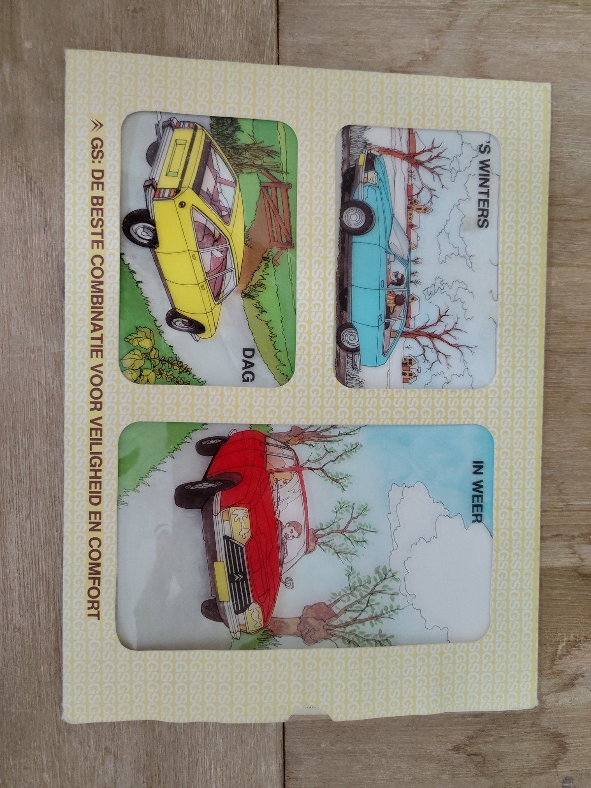 Jaren 80 reclame Citroen GS, Ophalen of Verzenden