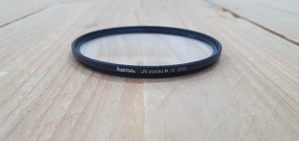 UV Filter / uvfilter - Hama 72mm (XVI) UV / ultra violet, UV-filter, Ophalen of Verzenden, Nvt, 70 tot 80 mm