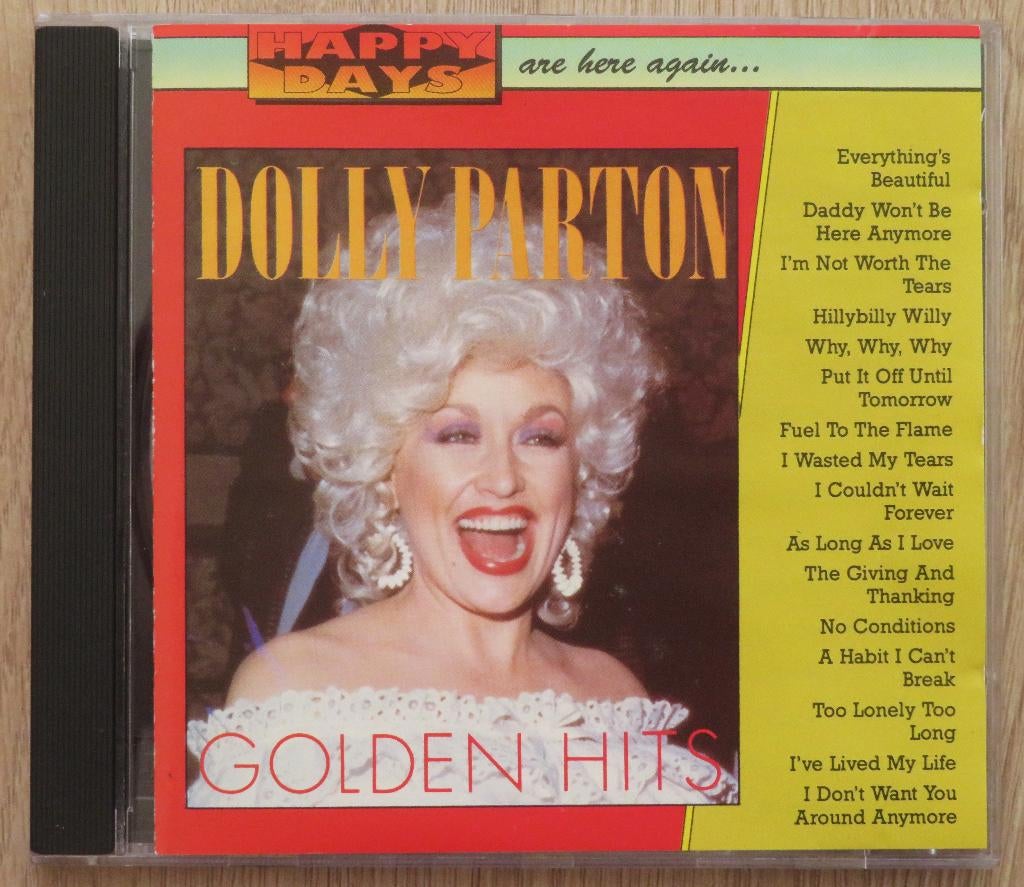 CD Dolly Parton: Golden Hits, Ophalen of Verzenden, Zo goed als nieuw
