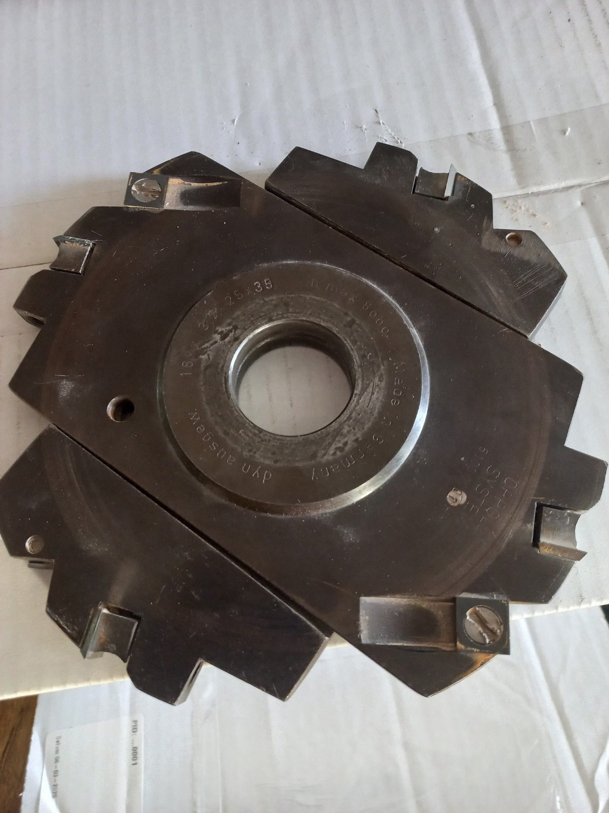 Oppold verstelbare groeffrees 182x132-250x35 asgat 35, Ophalen of Verzenden, Gebruikt, Overige soorten, Oppold