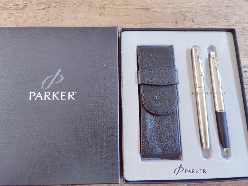 parker vulpen en balpen+etui nieuw in doos Parker, Pennenset, Parker, Nieuw, Met doosje