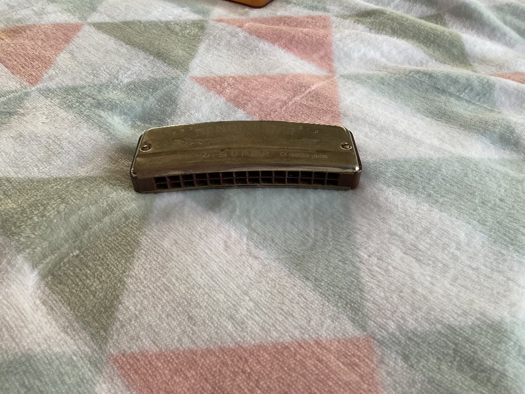 Bandmaster harmonica super mondorgel vintage, Ophalen of Verzenden, Zo goed als nieuw, Overige typen