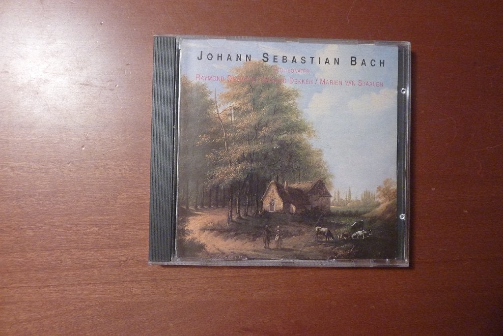 Bach Fluitsonates - Delnoye, Dekker, van Staalen, Overige typen, Ophalen of Verzenden, Zo goed als nieuw, Barok