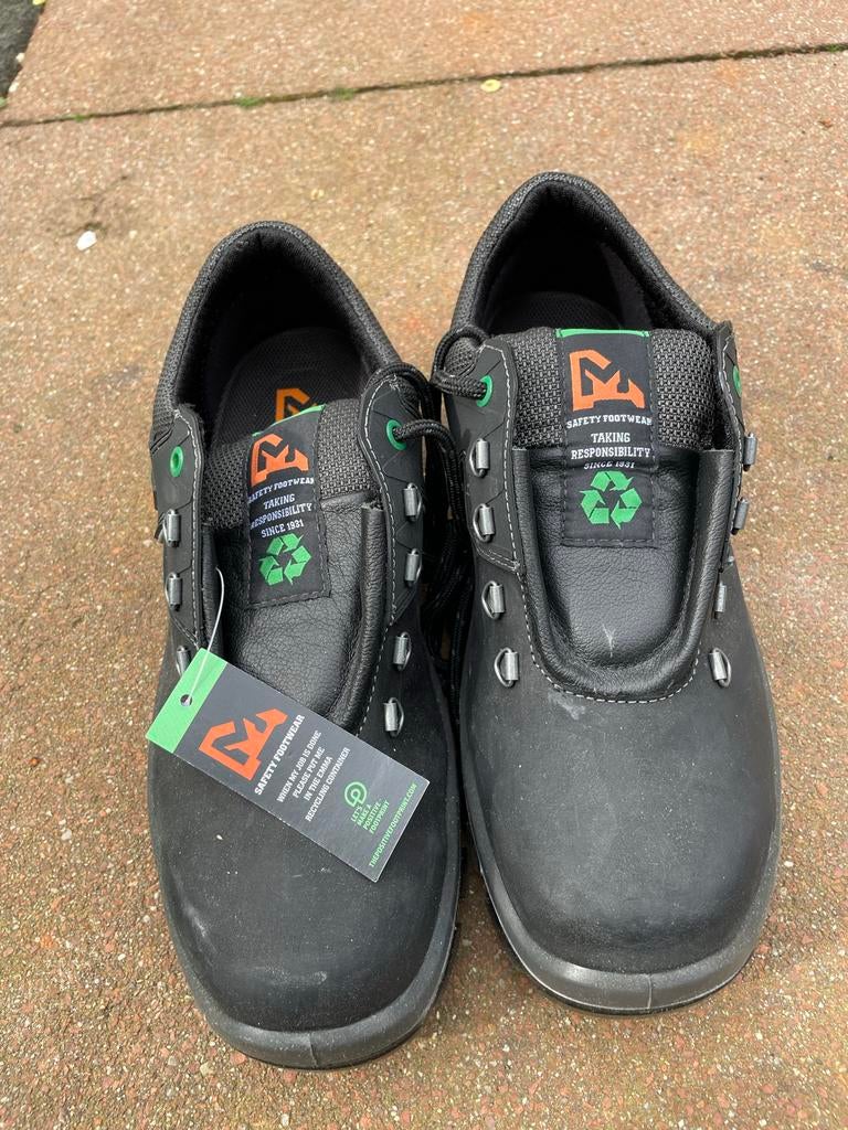 Zwarte werkschoenen, Ophalen of Verzenden, Nieuw, Heren, Schoenen