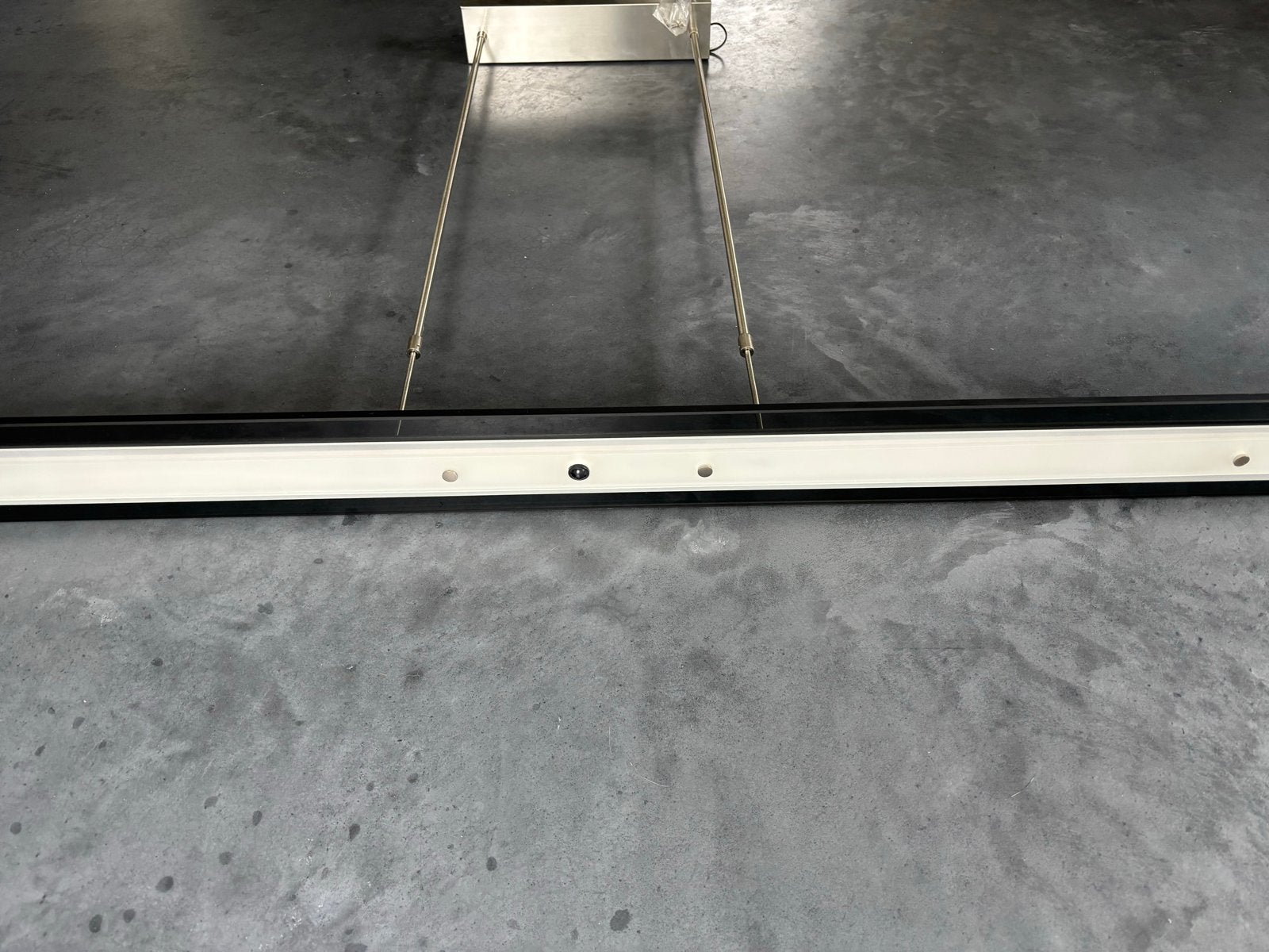 Design hanglamp Steinhauer RVS glas, Ophalen, Gebruikt, Glas