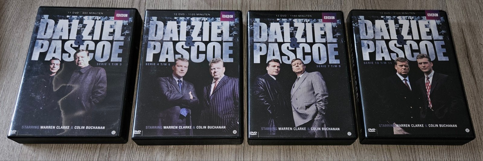 Dalziel & Pascoe -Complete Serie (Seizoenen 1-11) DVD Boxset, Misdaad, Nederlands, Ophalen of Verzenden, Vanaf 12 jaar