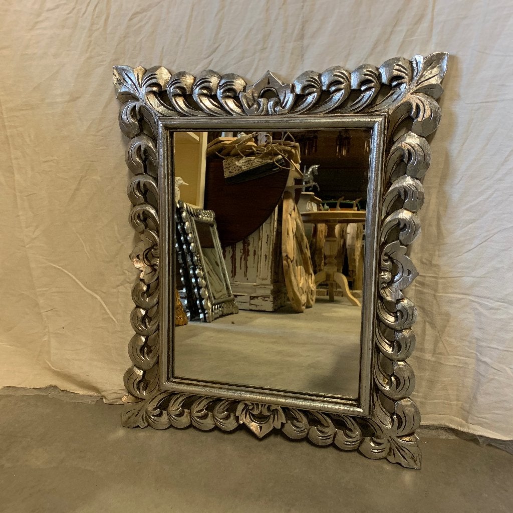 barok spiegel - houten lijst - 60 x 50 cm - Gratis bezorgd, TTM Wonen, Meubels – (Perzische) Tapijten en Woonaccessoires, Taag 63, 2491 CS, Den Haag (Forepark)