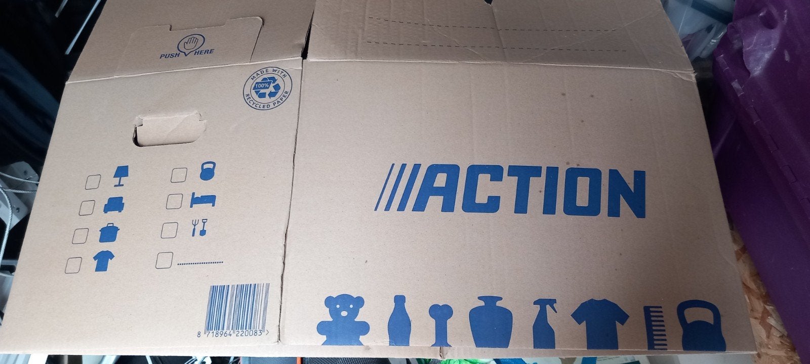 Diverse verhuisdozen - Ideaal voor uw verhuizing, Doe-het-zelf en Verbouw, Kratten en Dozen, Ophalen, 40 tot 60 cm, Opvouwbaar