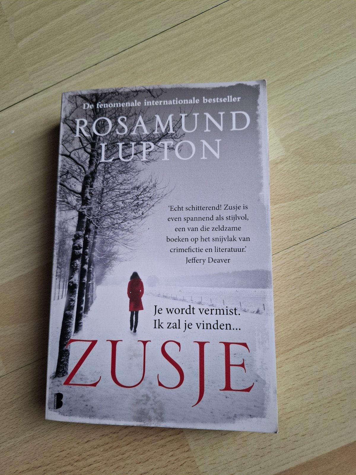 Rosamund Lupton Zusje, Ophalen of Verzenden, Zo goed als nieuw