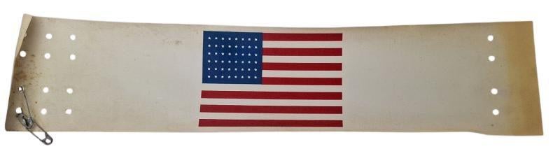 amerikaanse vlag ww2 airborne vlag, Ophalen of Verzenden, Amerika, Embleem of Badge