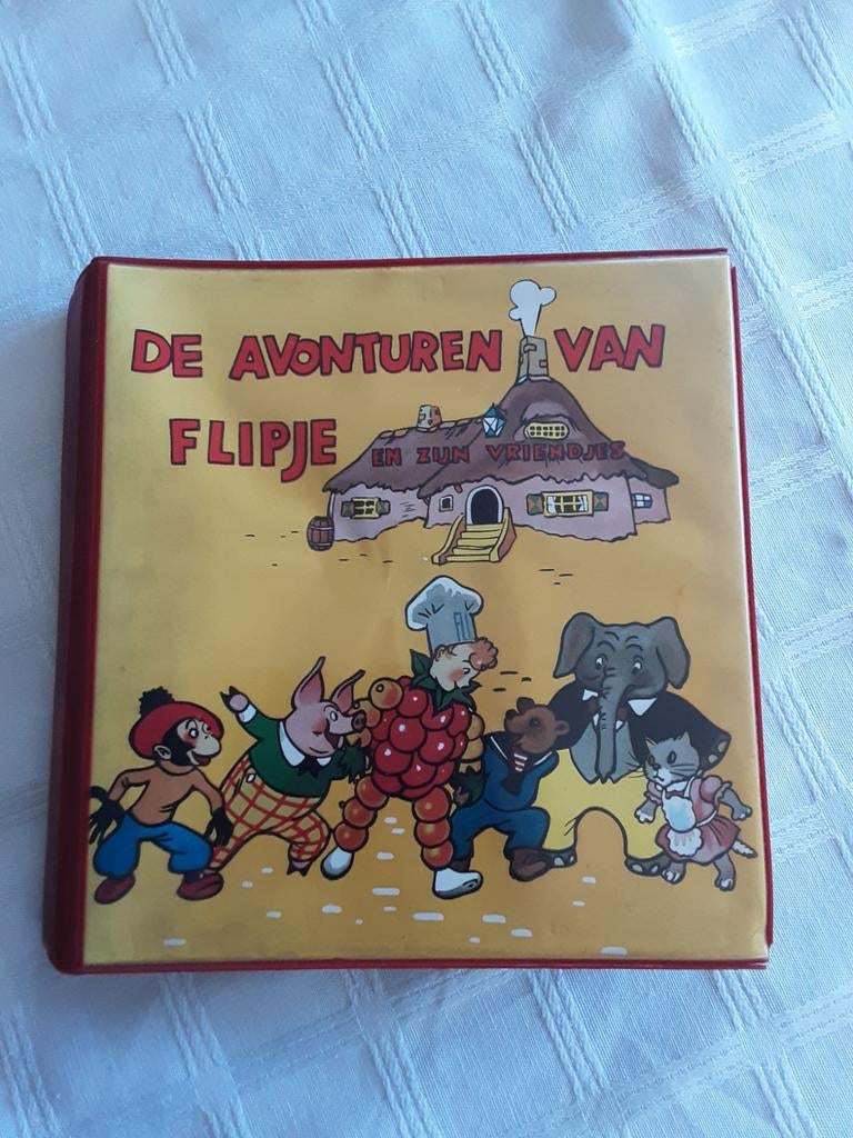 Flipje Tiel bewaarmapje met nr 2 tm 9, Boeken, Stripboeken, De Betuwe Tiel, Ophalen of Verzenden, Zo goed als nieuw, Meerdere stripboeken