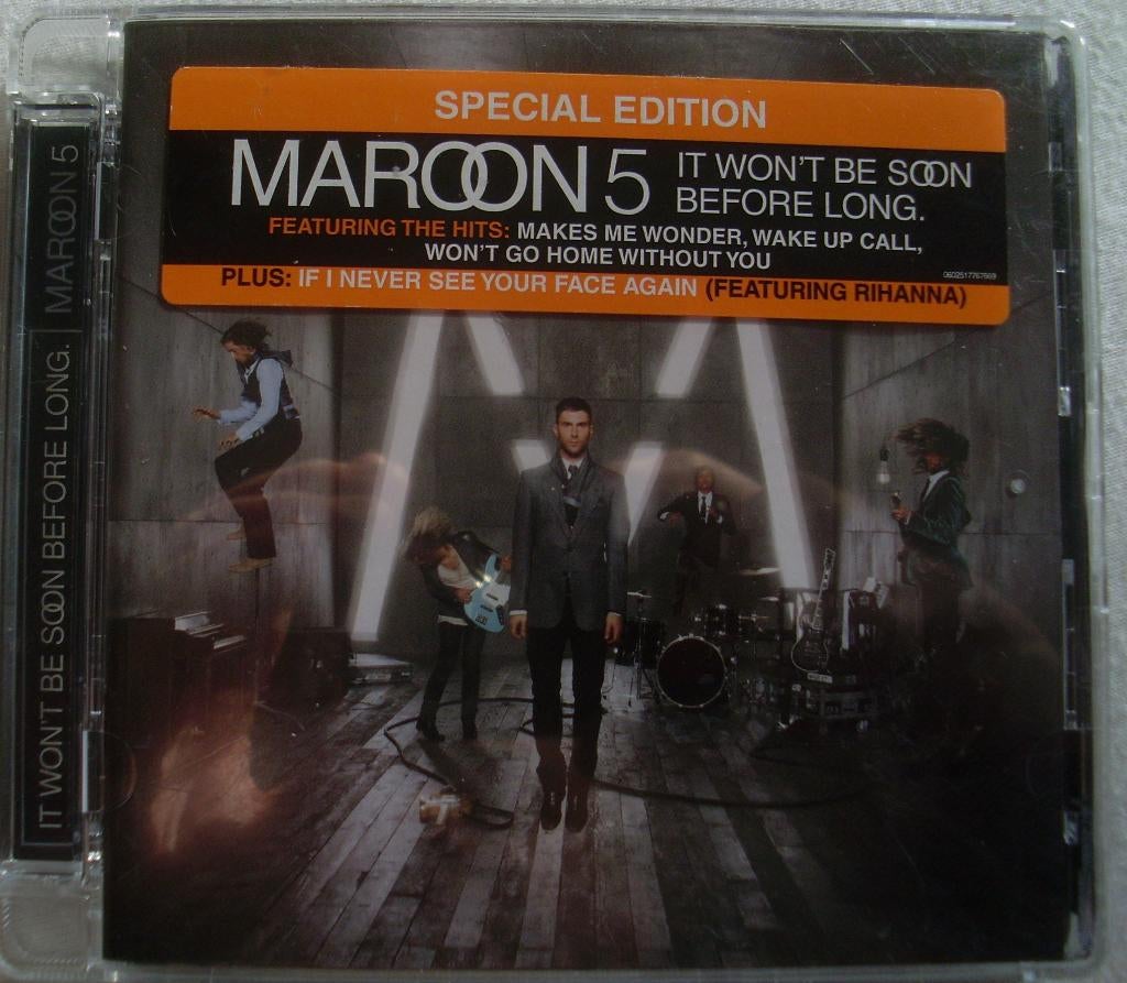 Maroon 5 - It Won't Be Soon Before Long (CD) special ed., Cd's en Dvd's, Cd's | Rock, Zo goed als nieuw, Poprock, Ophalen of Verzenden