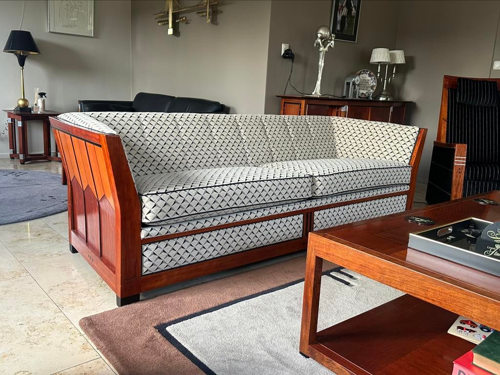 Schuitema decoforma 3 zits bank “Lawrence Large” NIEUW, Ophalen of Verzenden, Zo goed als nieuw, 75 tot 100 cm, Stof